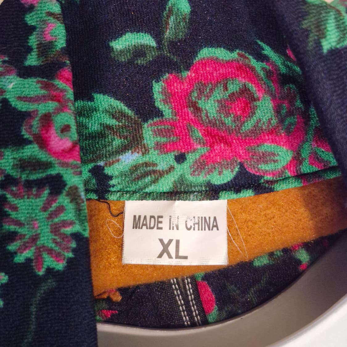 JPN 플라워 패턴 집업 자켓 L 상품이미지3