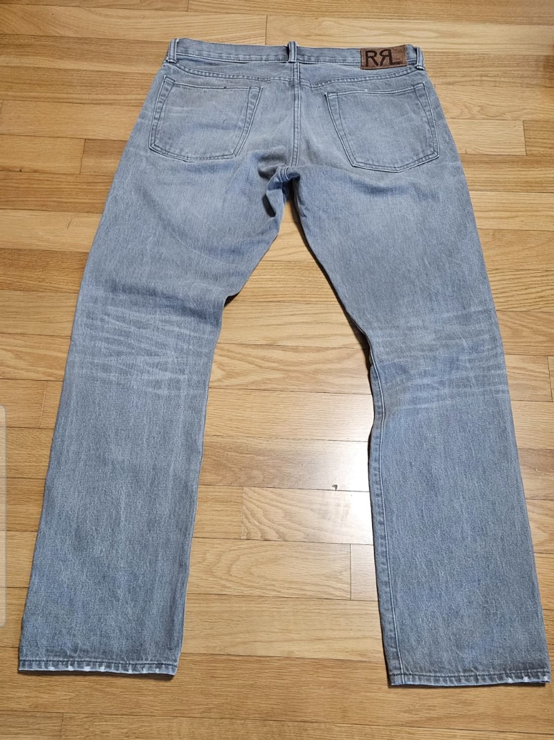 RRL Grey Selvage Straight Leg  Jeans 34 상품이미지3