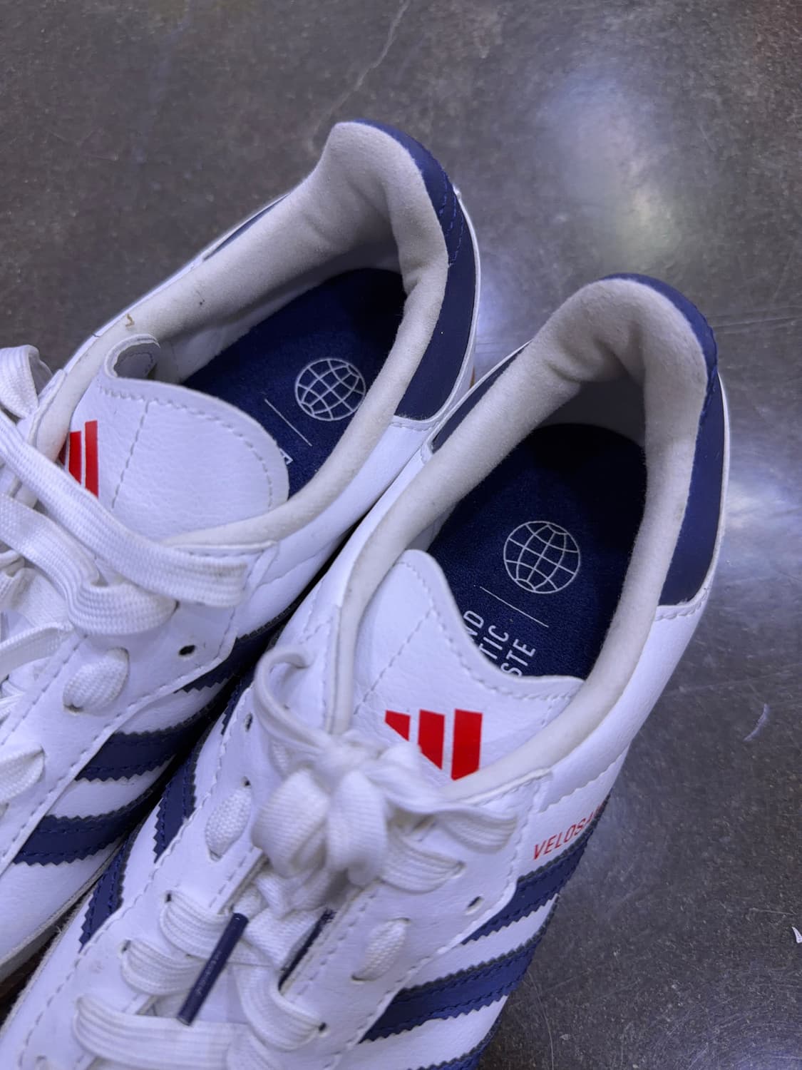 아디다스 벨로삼바 사이클링 클라우드 화이트 네이비 슈즈 240 상품이미지5