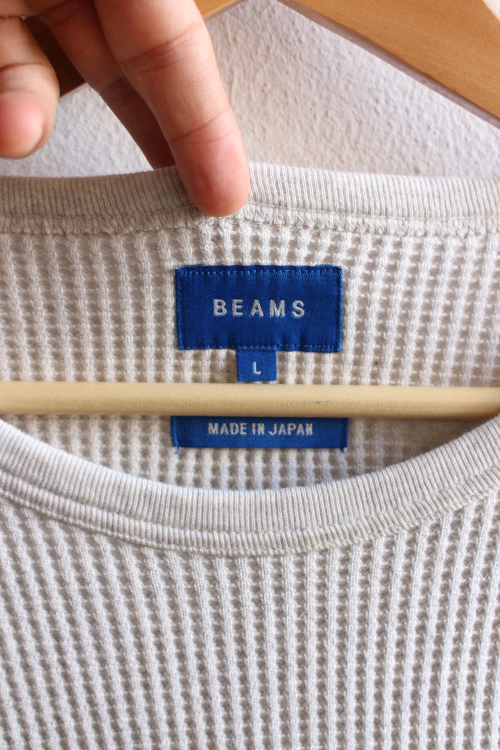 빔즈 와플 롱슬리브 상품이미지1