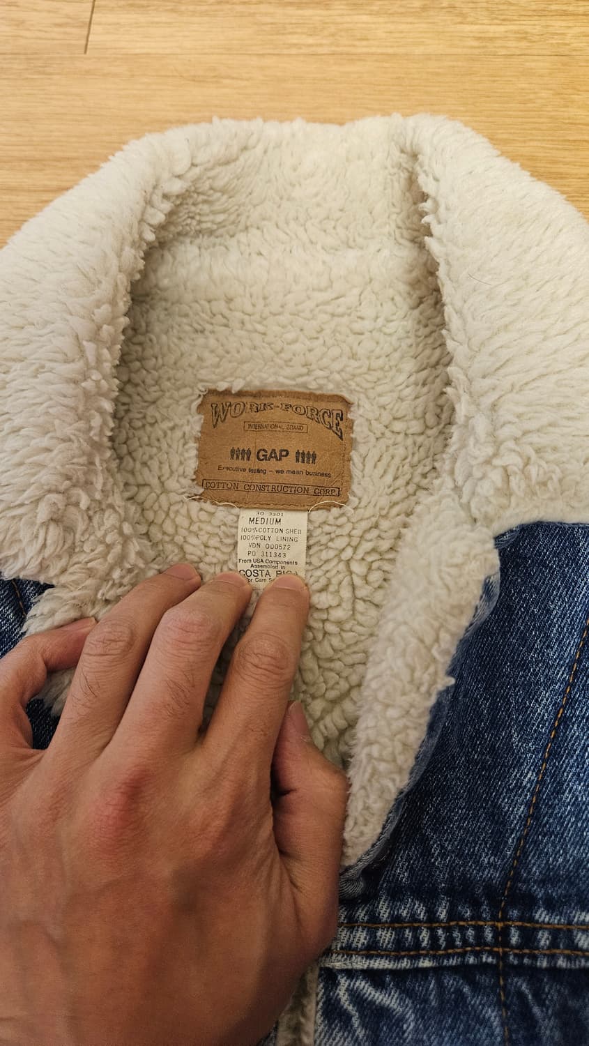 GAP USA 쉐르파 데님 자켓(중청) 상품이미지4