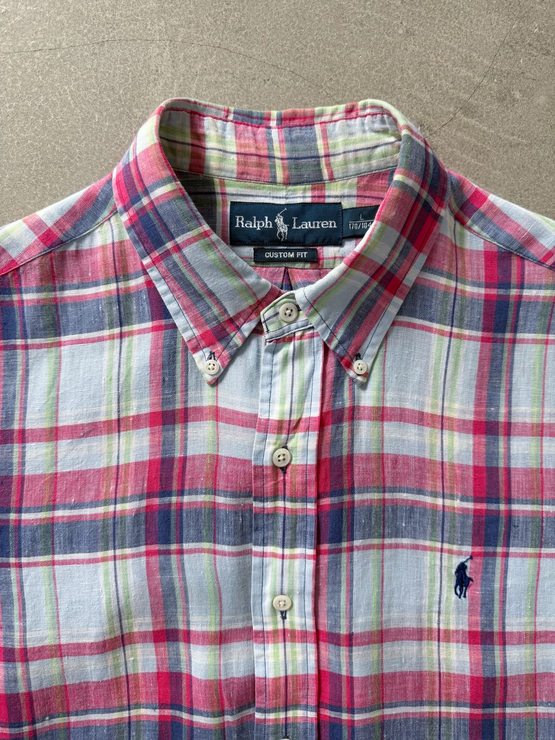 Polo Ralph Lauren Check Linen Shirt 상품이미지2