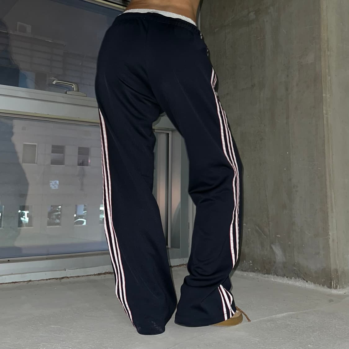 adidas red&white line Track pants 상품이미지4