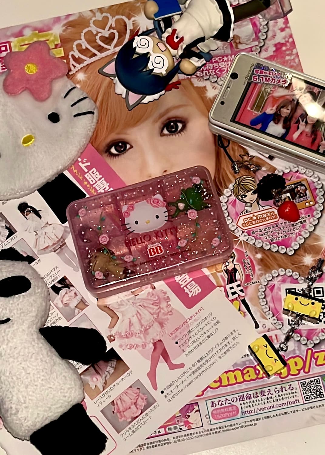 고전키티 로즈키티 약통 케이스 보관함 수납함 상품이미지2