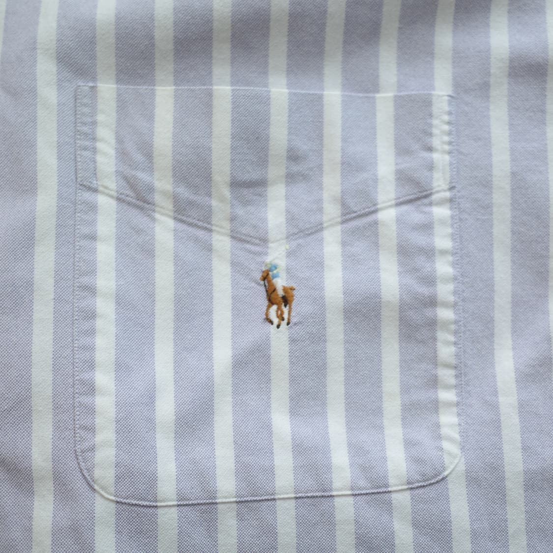 90s 폴로 랄프로렌 빅셔츠 The Big Shirt 스트라이프 XXL 상품이미지3