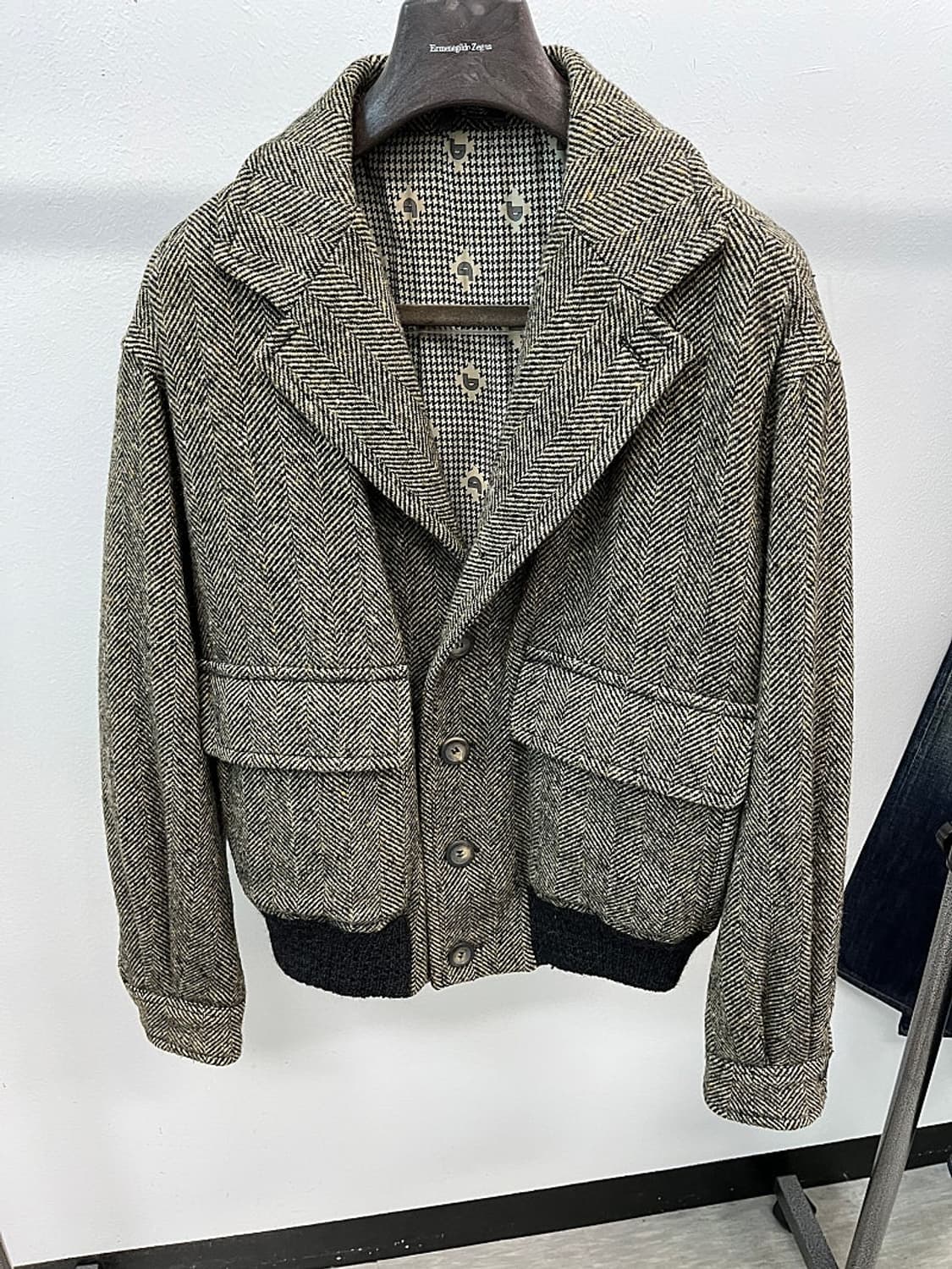 105) 비블로스 헤링본 헤링턴자켓  상품이미지4