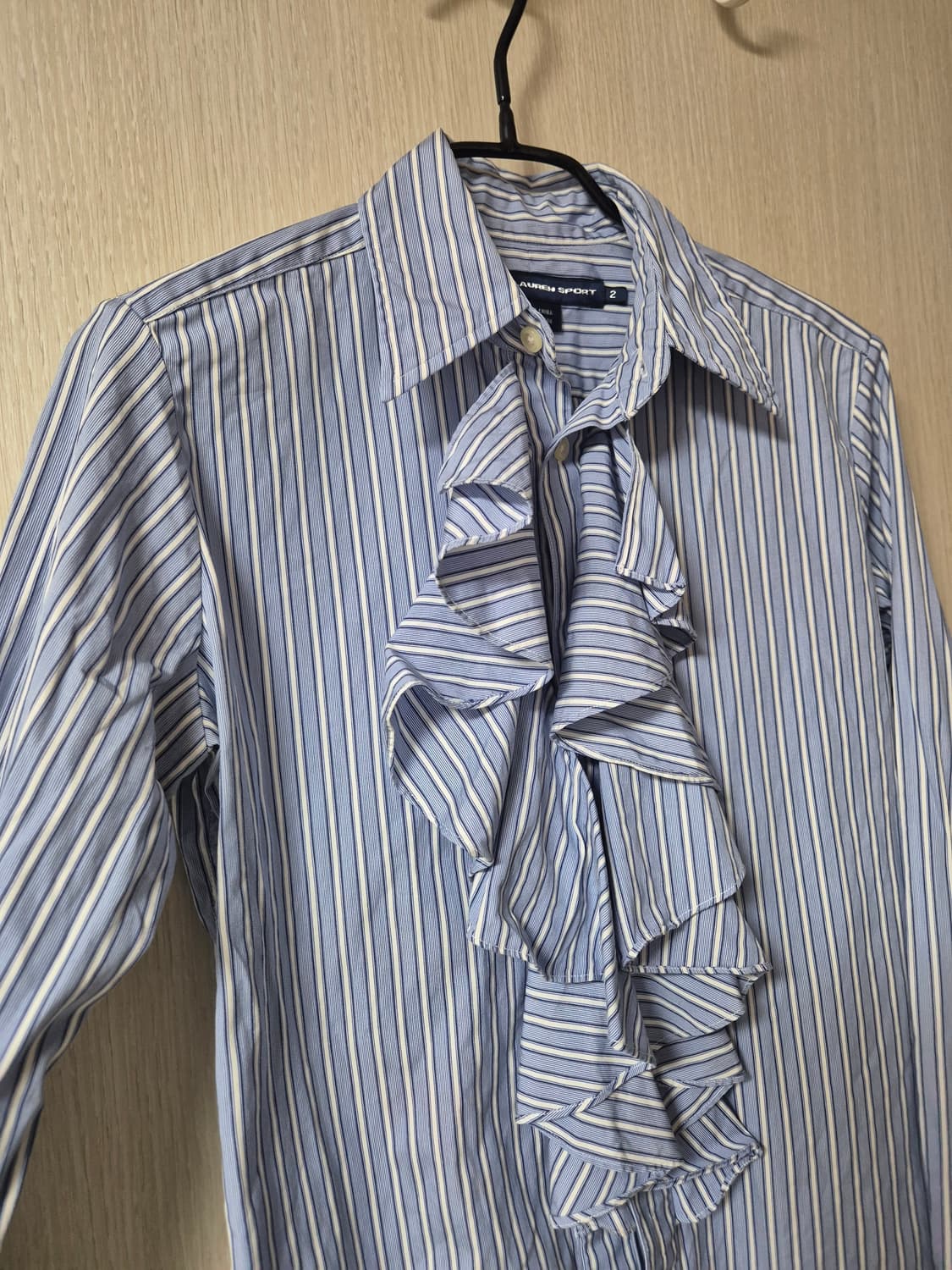 (정품) 폴로 스프라이트 프릴 셔츠 블라우스 2 상품이미지3