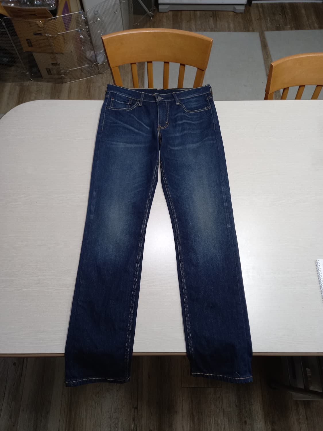 30 리바이스511 워싱 스판 슬림일자진 진청 30-143 상품이미지1