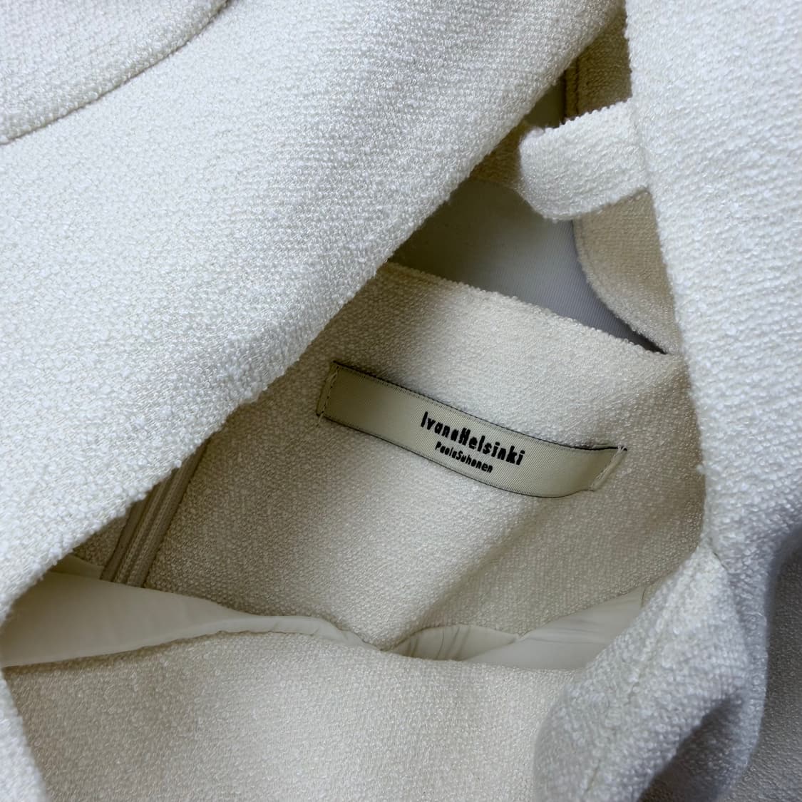 이바나헬싱키 퍼프 슬리브 미니 드레스 상품이미지4