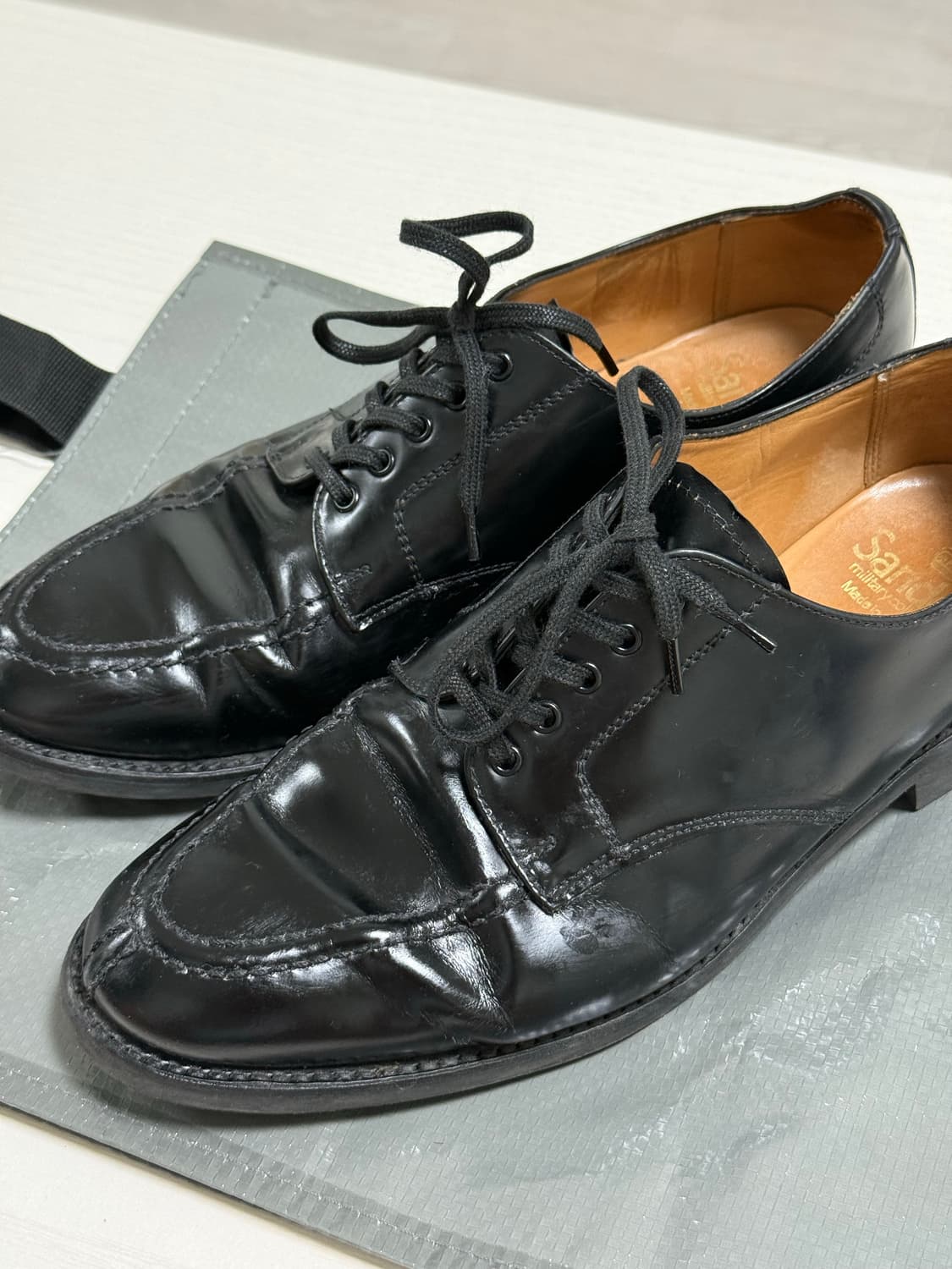 샌더스 밀리터리 Y팁 슈즈 UK7 255~260 상품이미지3