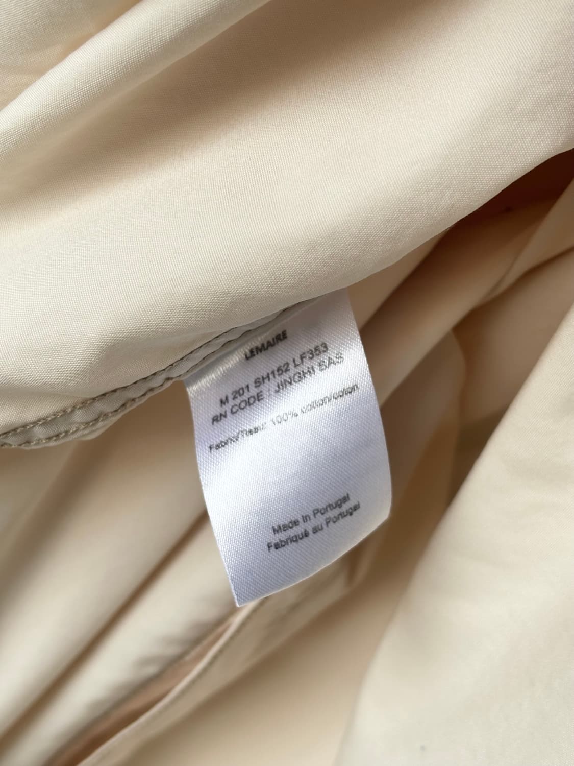 르메르 20ss 레귤러 카라 셔츠 상품이미지9