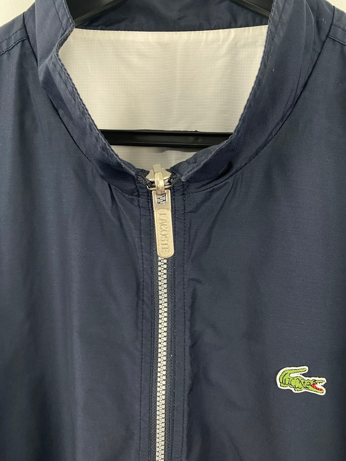 라코스테 90s 리버서블 네이비 블루종 자켓 XL 상품이미지3