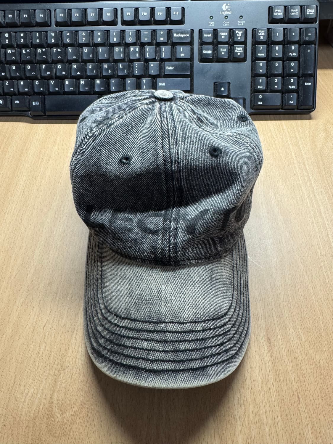 레씨토 데님 볼캡 모자 상품이미지1