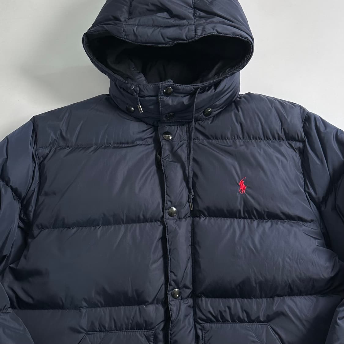 폴로 랄프로렌 네이비 후드 다운 파카 상품이미지3