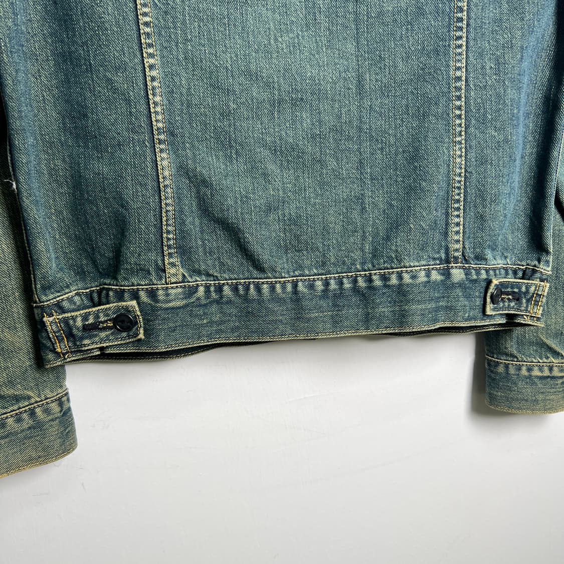 Edwin 에드윈 빈티지 데님 트러커 자켓 M 상품이미지8