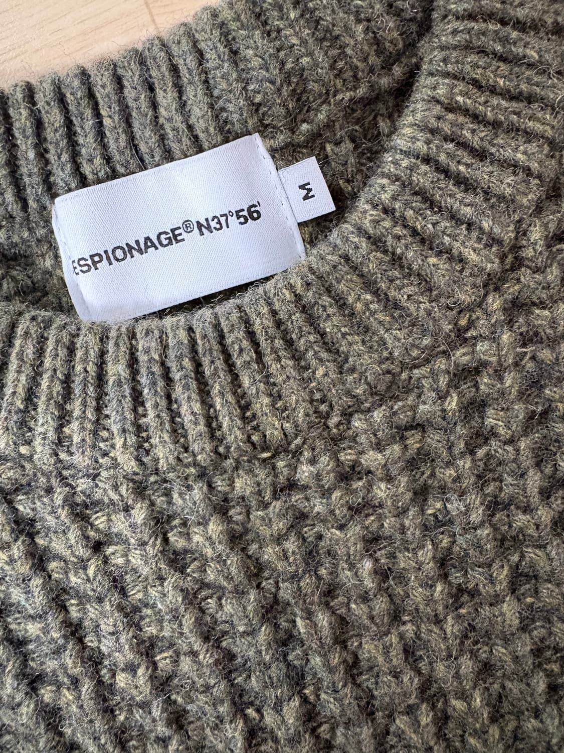 에스피오나지 니트 M 상품이미지3