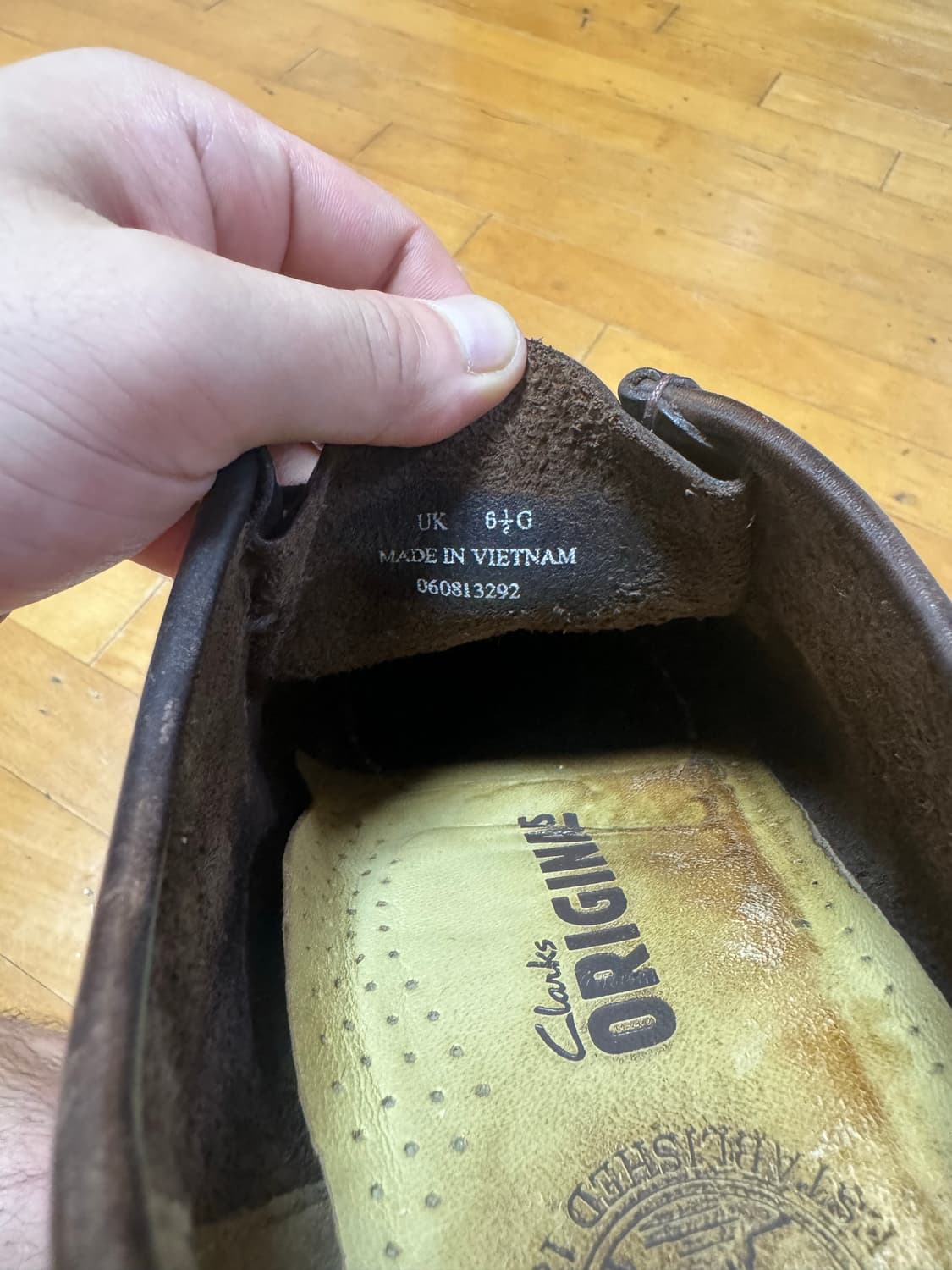 Clarks 클락스 왈라비 레더 255/ Men UK6.5 상품이미지2