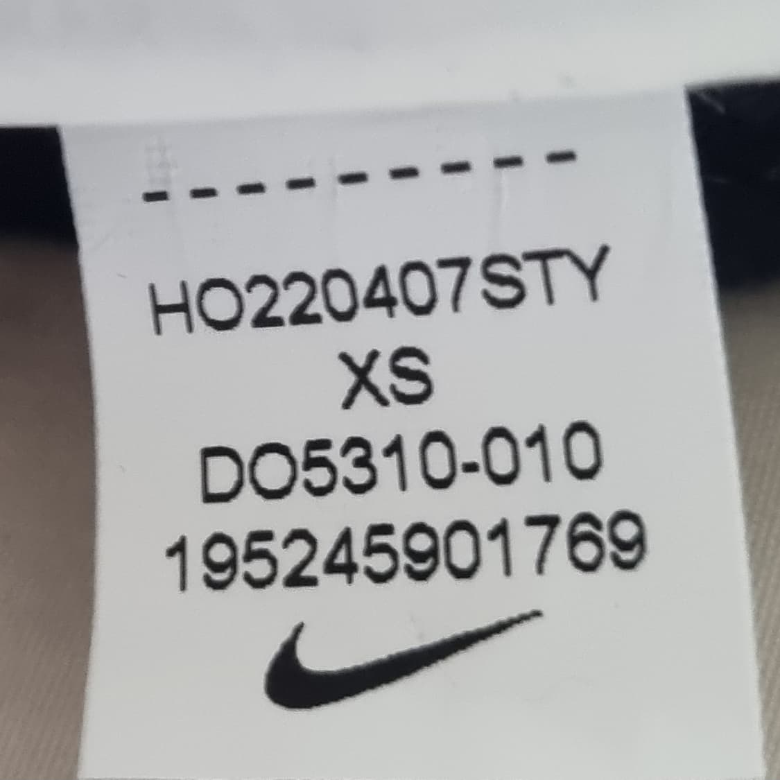 나이키 x 스투시 협업 NRG 크루넥 블랙 (XS) 상품이미지6