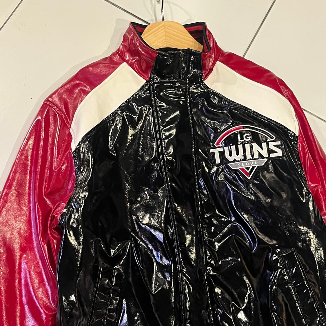 LG트윈스 유광점퍼 95 상품이미지2