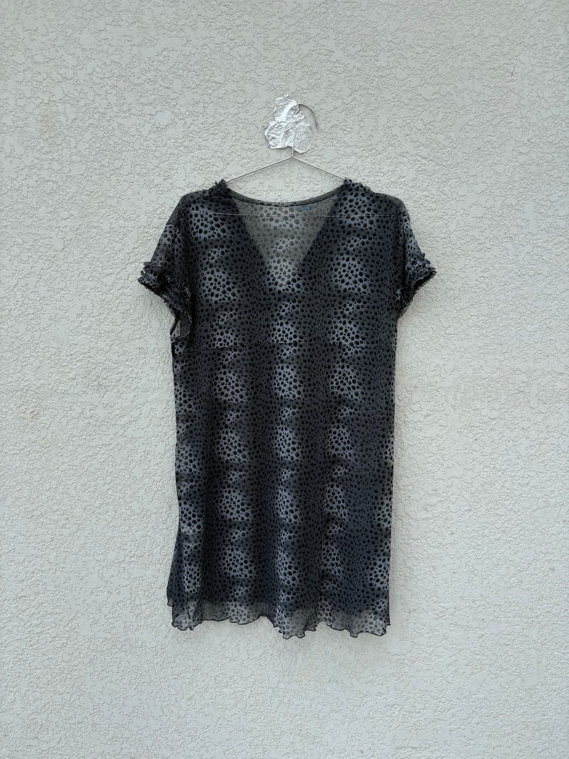 08 grey leopard lace one-piece 상품이미지2