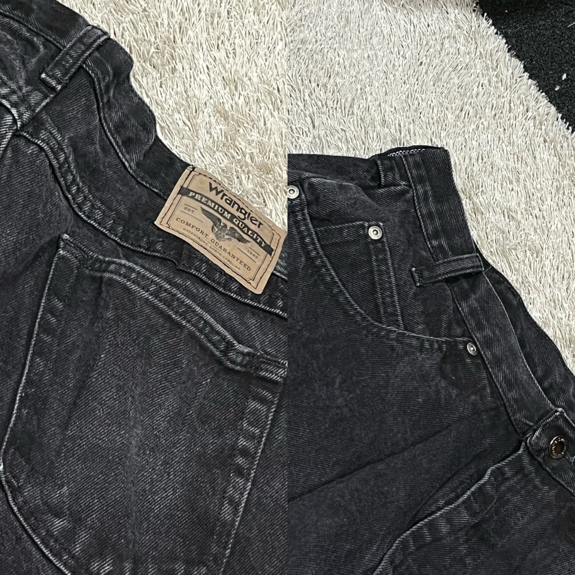 랭글러 흑청 빅사이즈 팬츠 상품이미지5