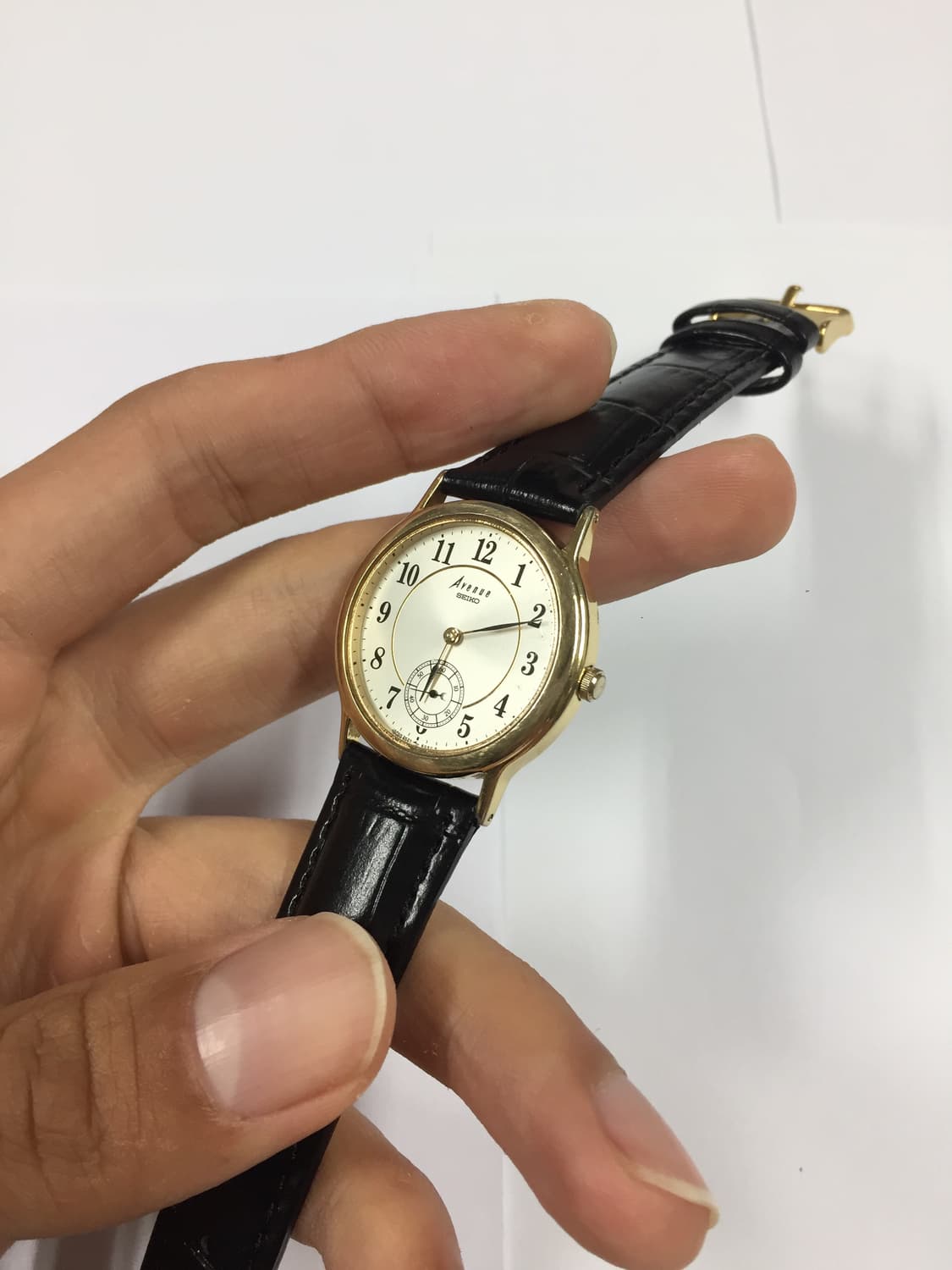 90s Seiko avenue quatz gold 상품이미지6