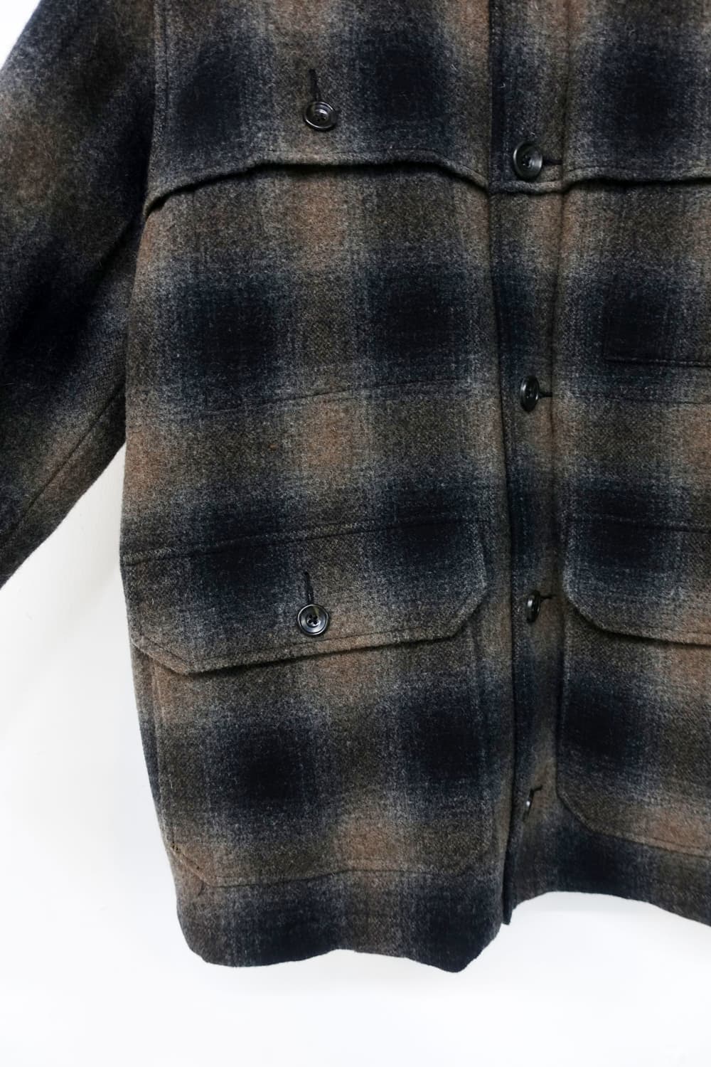 에디 바우어 플란넬 체크 울 자켓 상품이미지7