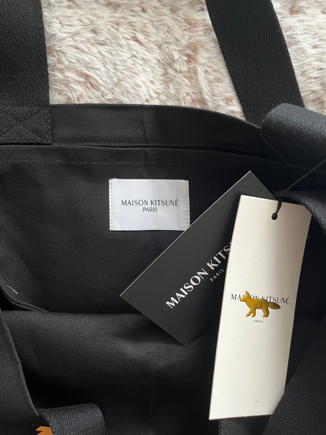 메종키츠네 폭스헤드 에코백 토트백 가방 상품이미지2
