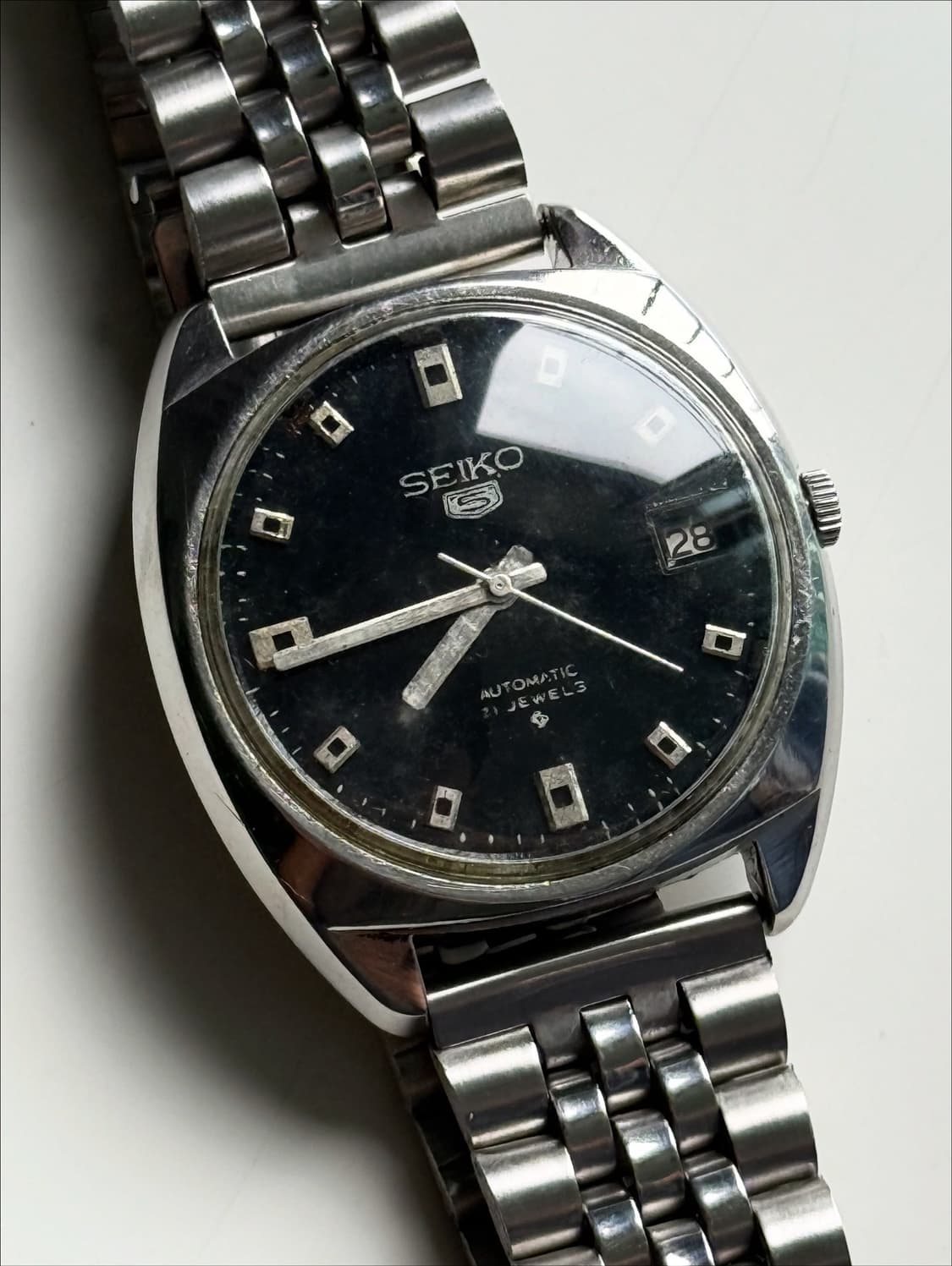 70s Seiko5 Autmatic Vintage Metal Watch 상품이미지2