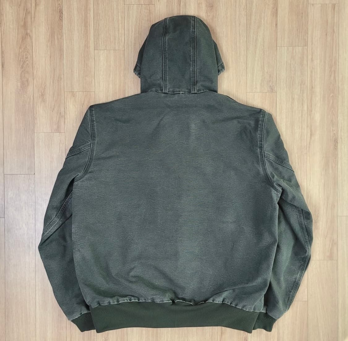 칼하트 J25 덕 액티브 자켓 모스그린 상품이미지3