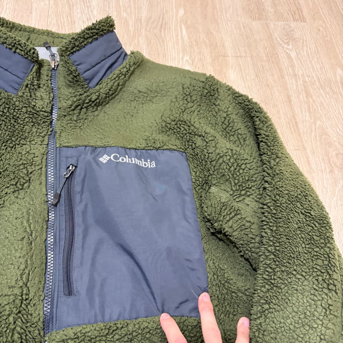 컬럼비아 남성 포켓 후리스 자켓 XL/105  상품이미지3
