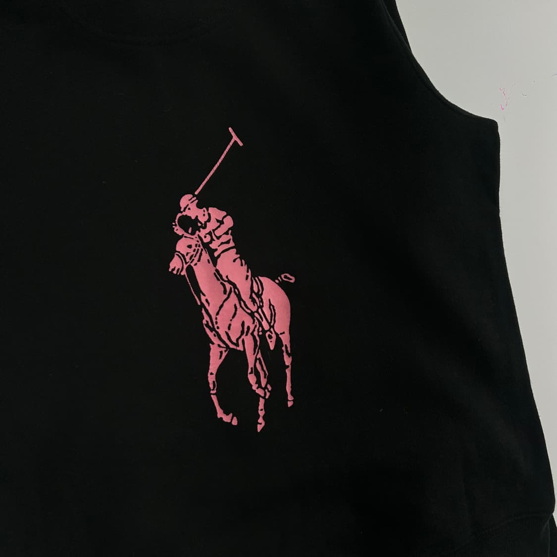 Polo 폴로 백 포인트 핑크 빅 포니 후드집업 상품이미지4