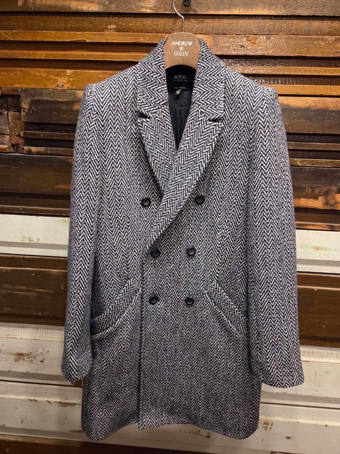 아페세 더블브레스티드코트  상품이미지1