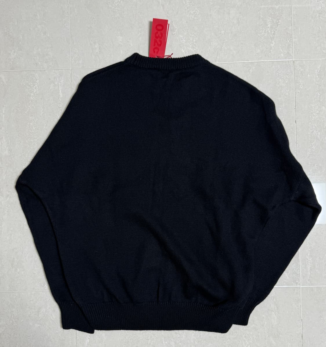 032C 셀피 스웨터 블랙/화이트 (M) 상품이미지8