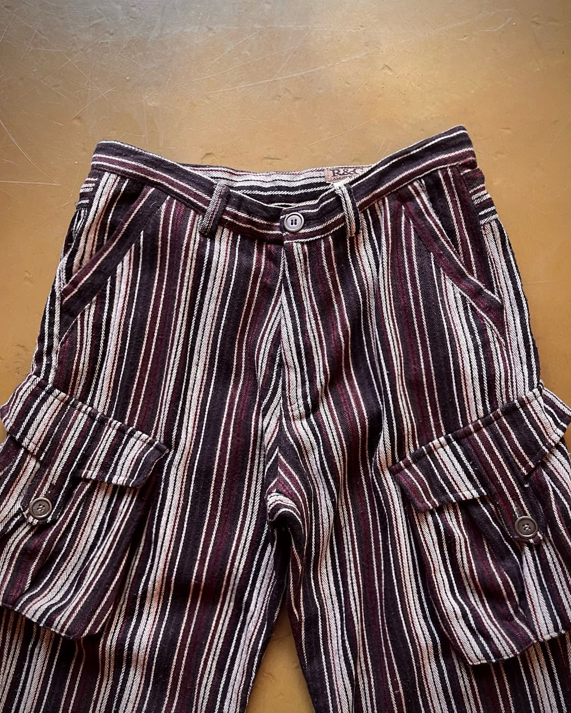 ~1990s Jpn Vintage Stripe Cargo Pants 상품이미지6