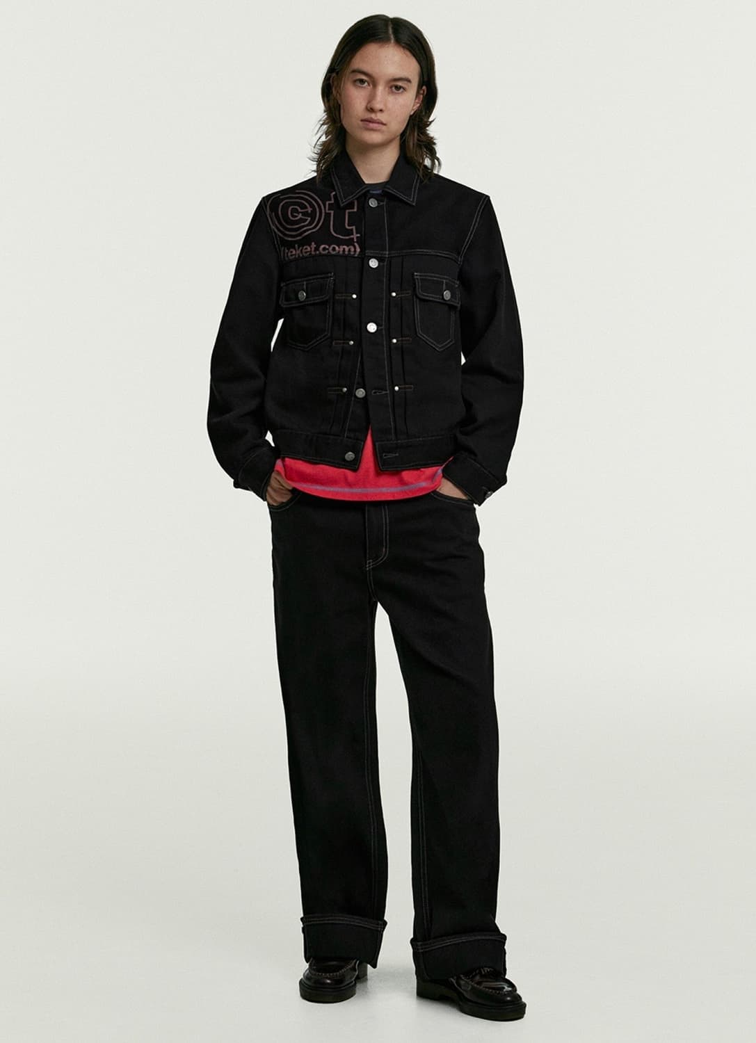 테켓 커브 스티치 팬츠 Curve Stitch Pants 상품이미지3