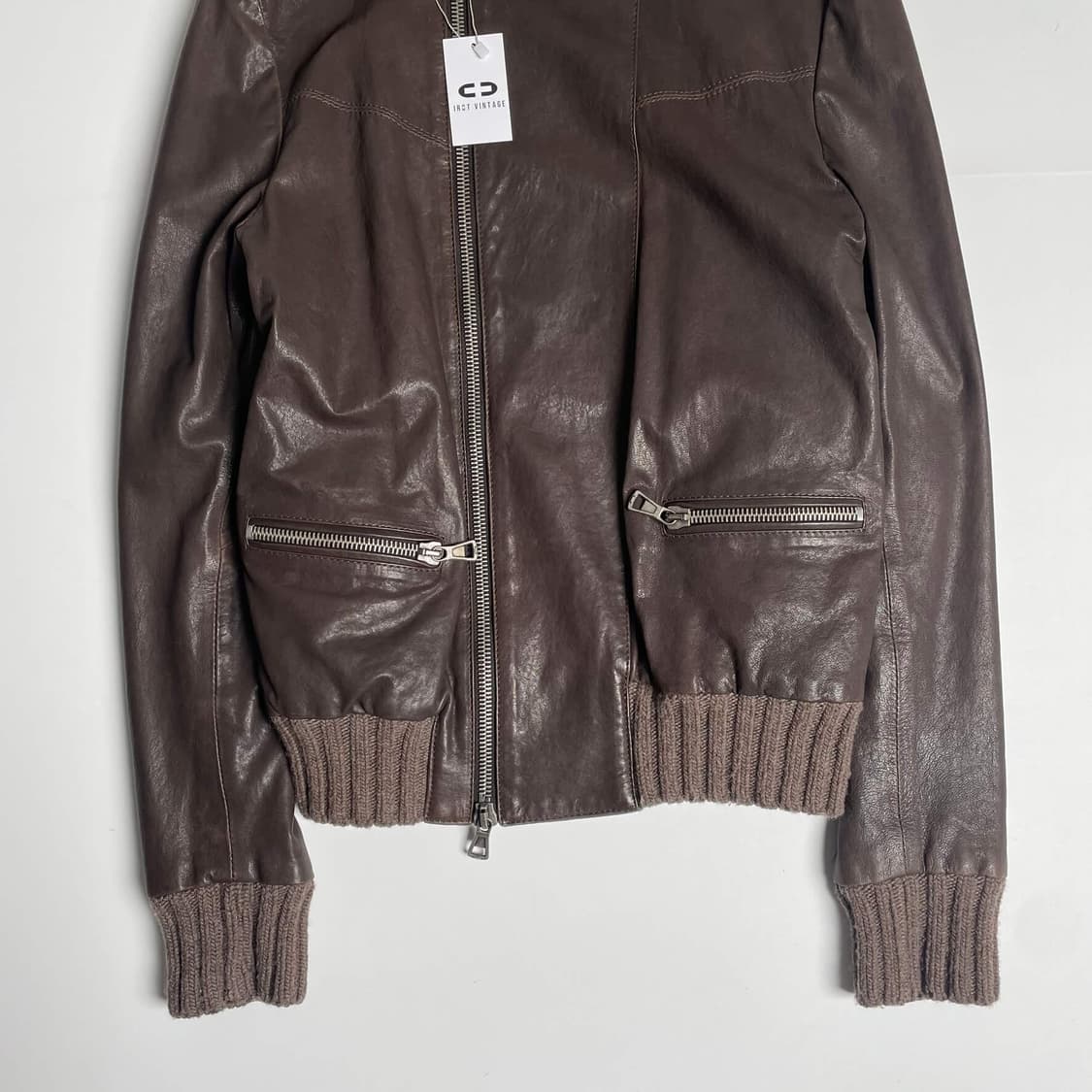 Meatpacking D. 울니트 레이어드 양가죽 자켓 (italy)   상품이미지4