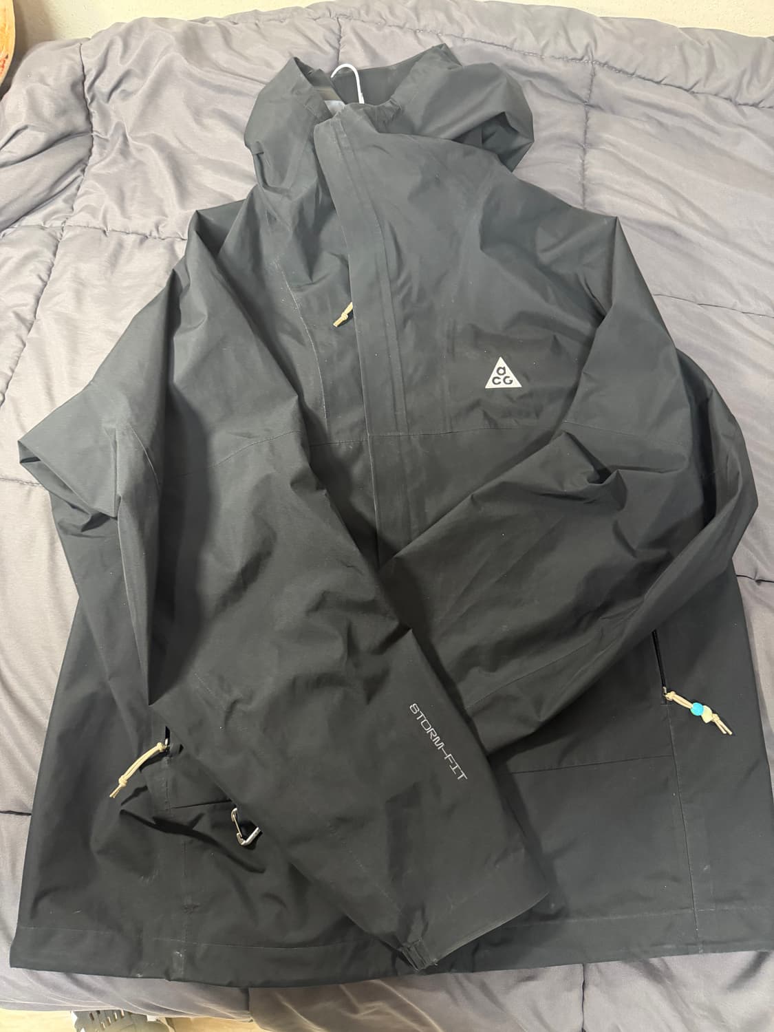 나이키 ACG 스톰핏 ADV 케스케이드 레인 풀 집 자켓 블랙 상품이미지1