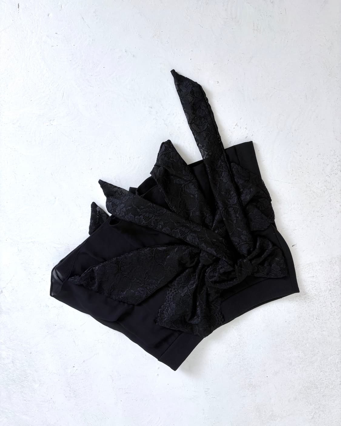 Custom🐾Lace RiBBon chiffon skirtpants 상품이미지3