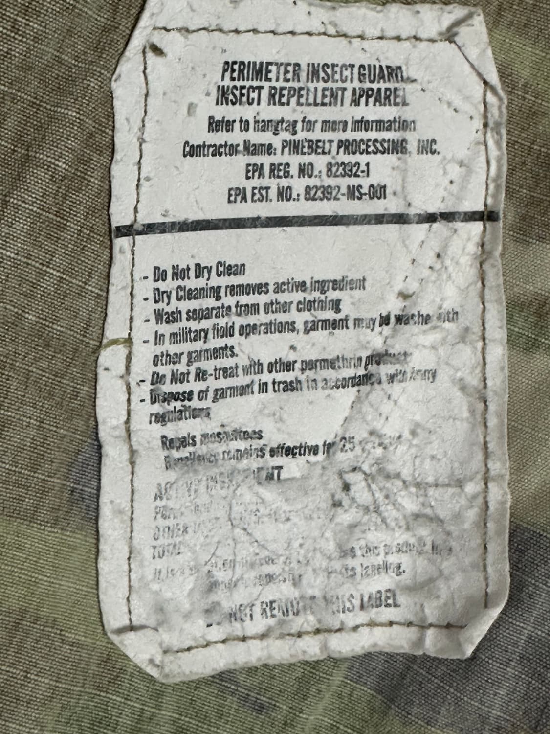 미군 OCP 멀티캠 전투복 상의 (S/L) (M) 상품이미지7