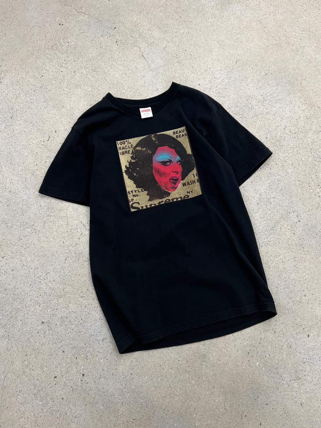 슈프림 썸 걸스 블랙 반팔 티셔츠 상품이미지3