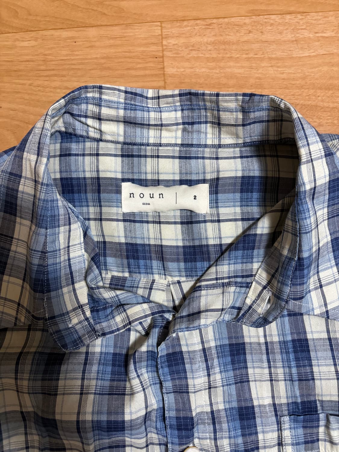 Noun 체크셔츠 2 상품이미지4