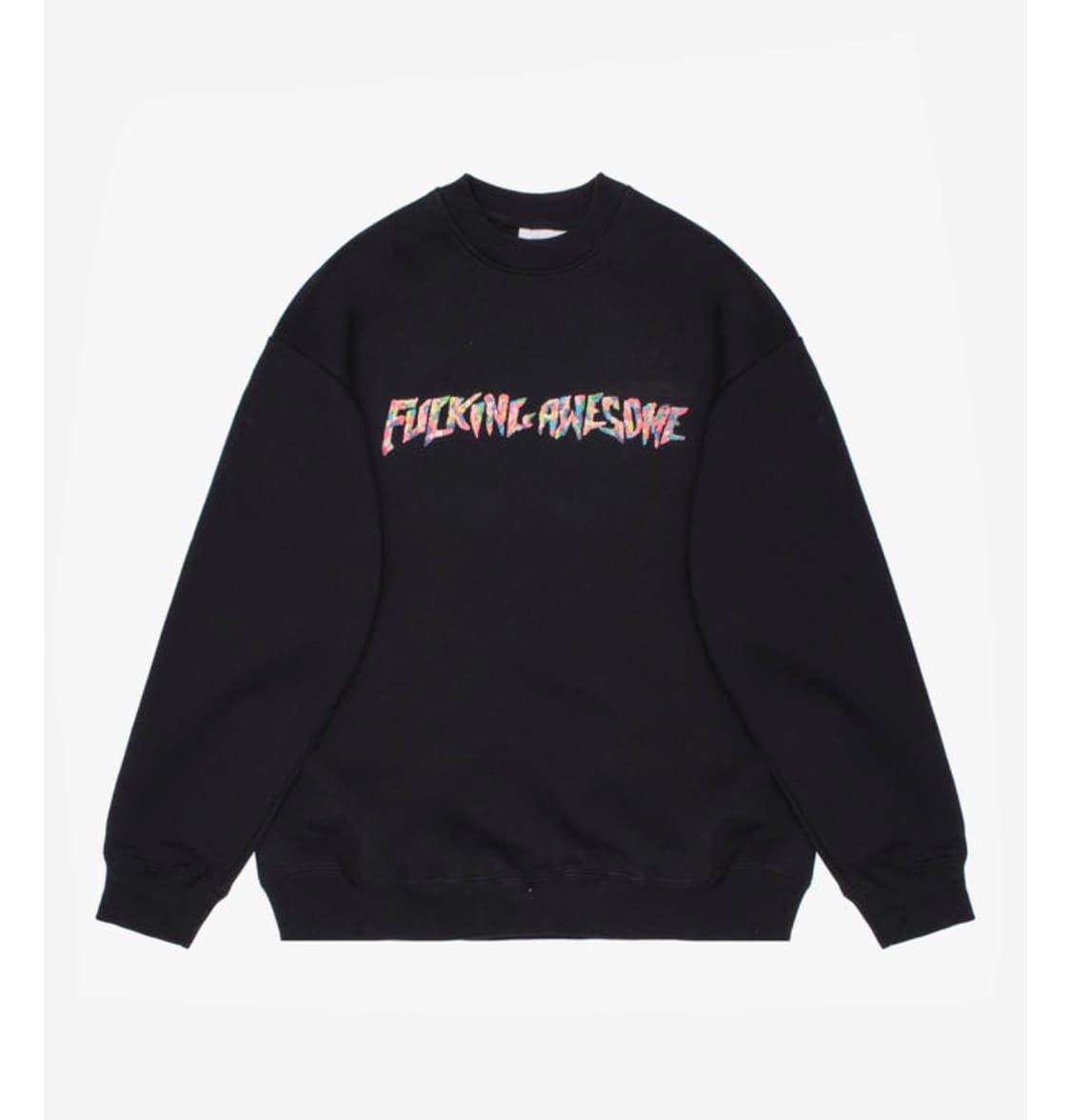 퍼킹어썸 fucking awesome 맨투맨 블랙 (M) 상품이미지1