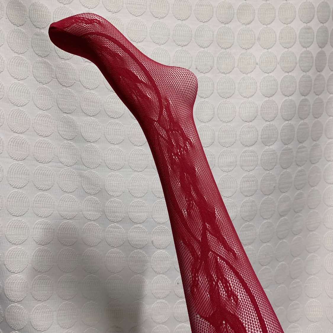 새상품 플라워 덩굴 니트 펀칭 스타킹 상품이미지4