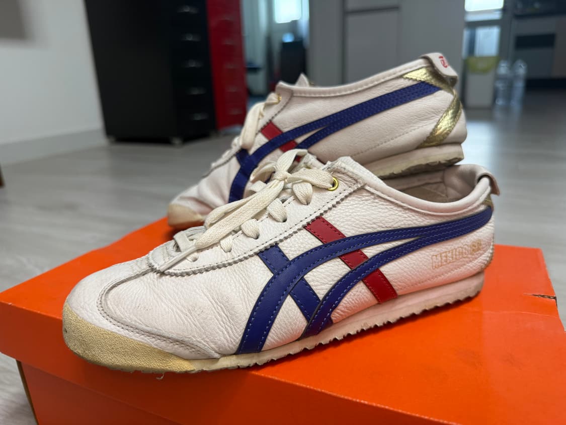 [245] 오니츠카타이거(W) D507L 멕시코 66 화이트 다크블루 상품이미지1