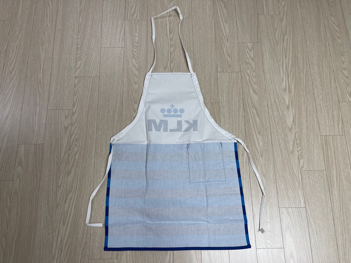 KLM 네덜란드 항공 빈티지 앞치마 13번 90s OLD 상품이미지3