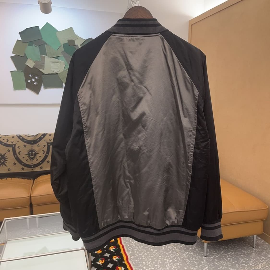 MLB 올드스쿨 시카고 화이트삭스 바시티 자켓 100 C07241 상품이미지4