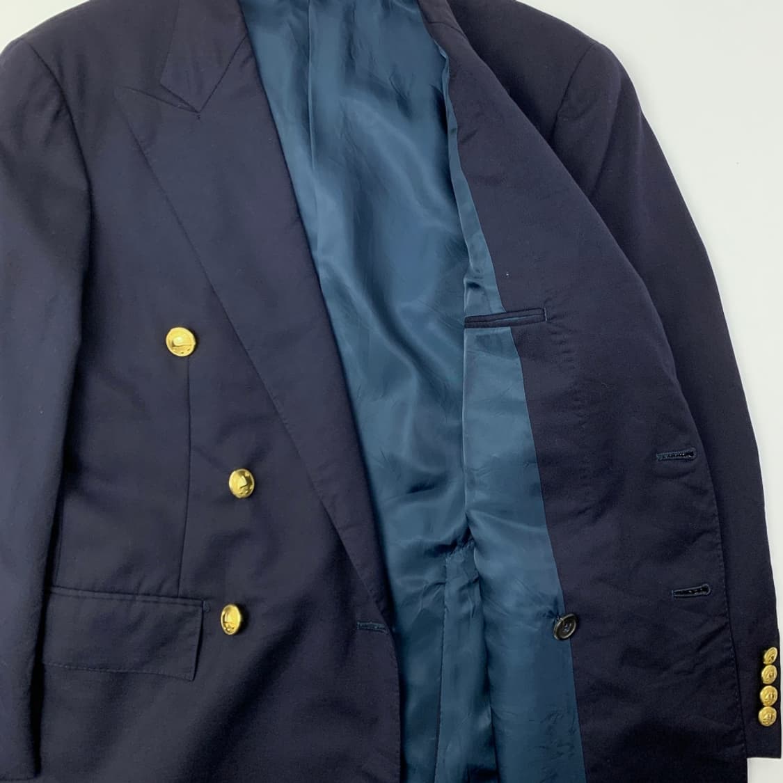 [OS/정품] 90s 폴로 랄프로렌 금장 더블 블레이저 상품이미지5