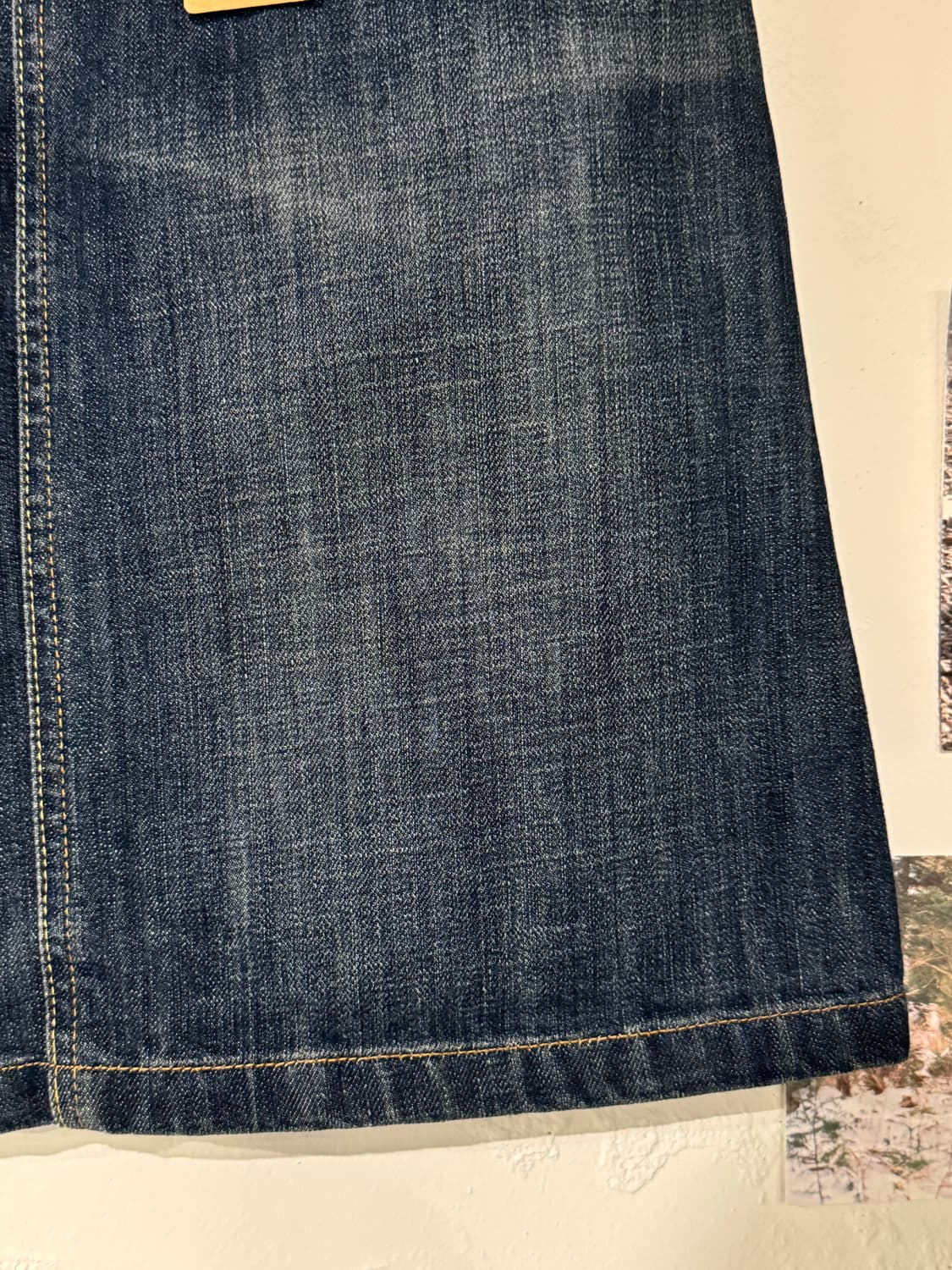 비조 데님 스커트 상품이미지5