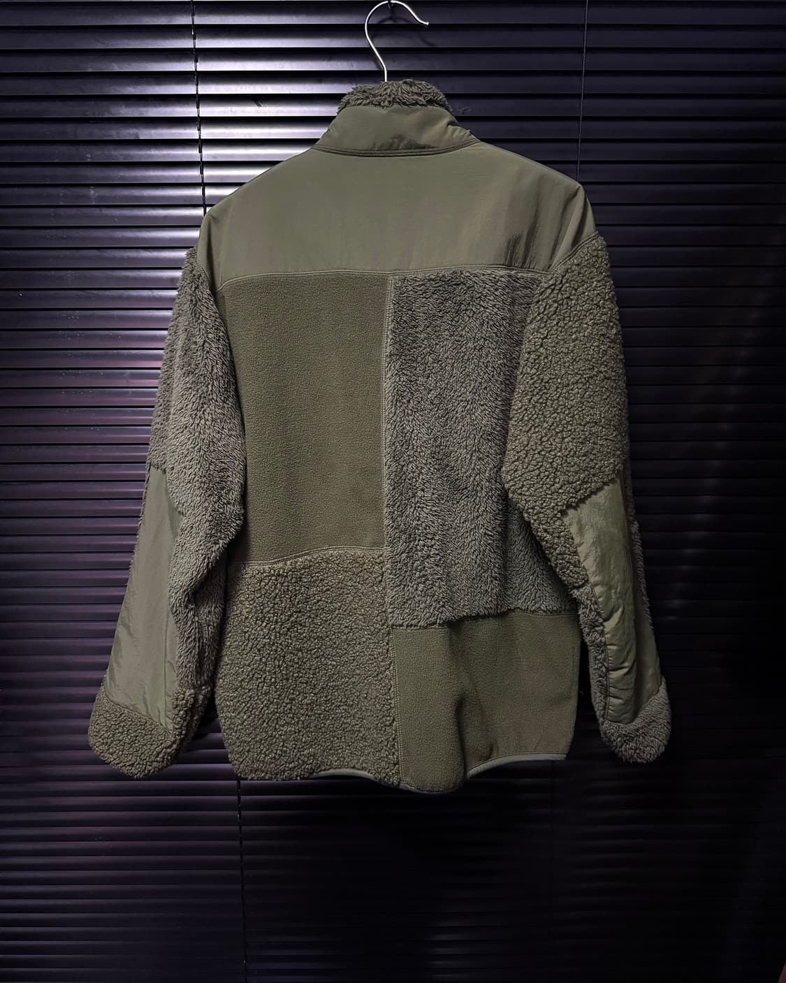 유니클로 엔지니어드가먼츠 엔가 카키 후리스 플리스 워크 자켓 S 밀리터리 상품이미지4